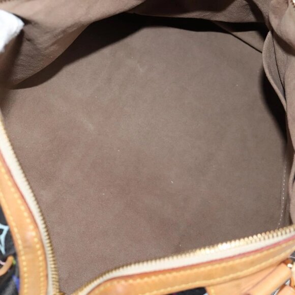 LOUIS VUITTON Monogram Multicolor Courtney MM Bag 2way Black - Picture 12 of 16